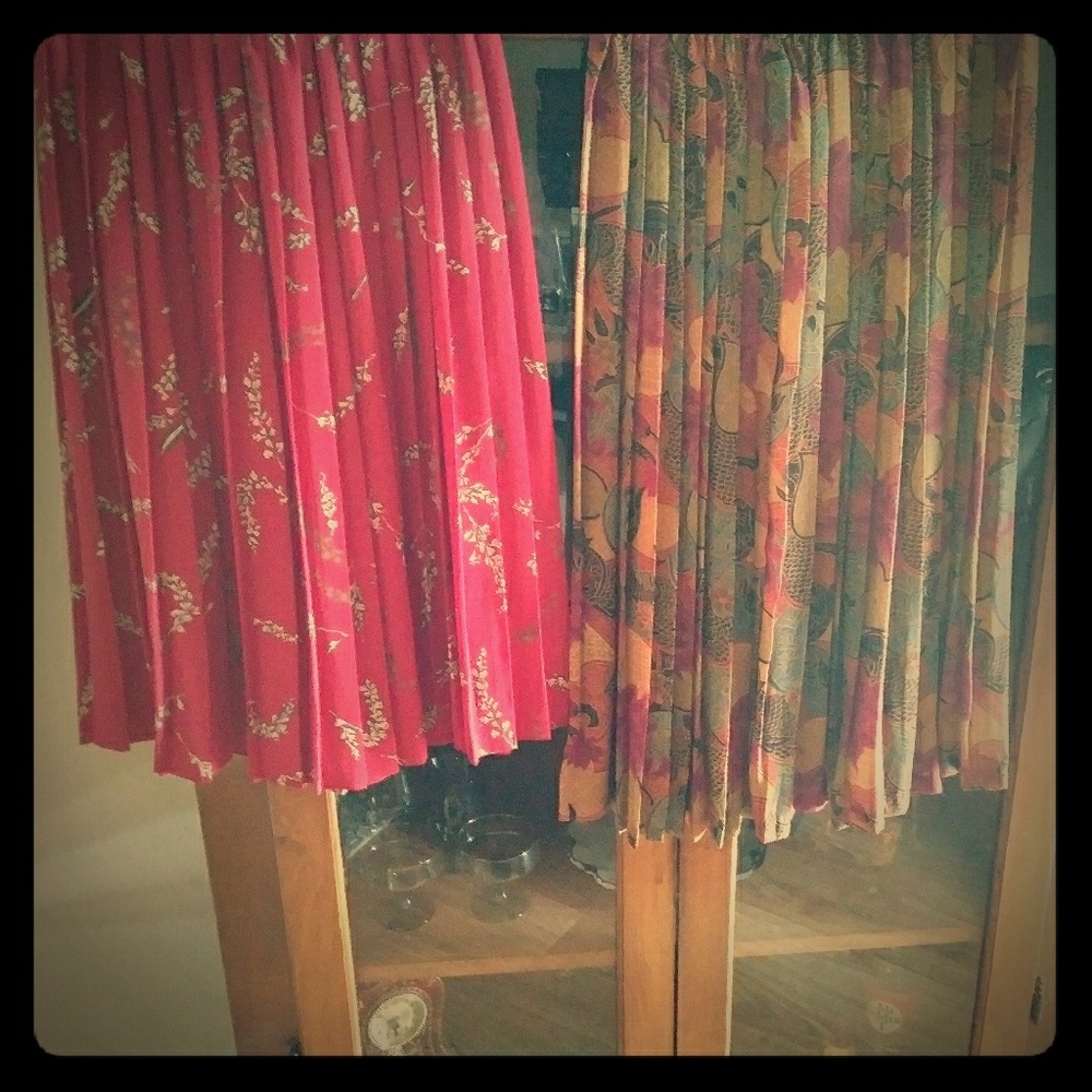 2 skirts